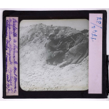 Guerre 1914-1918. Champs de bataille. Bataille de Verdun, le Mort-Homme. Mitrailleuse allemande capturée et retournée contre l'ennemi, août 1917.