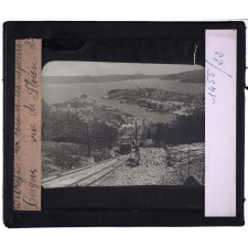 Norvège, la côte et les fjords. Bergen. Vue de Floien.