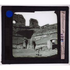 Les Ruines de la Rome antique depuis le siècle d'Auguste. Thermes de Caracalla.