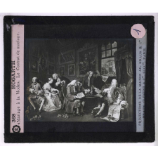 La Peinture anglaise. Hogarth. Mariage à la Mode. Le Contrat de mariage.