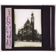 Paris au XVI. L'église Saint Etienne du mont.