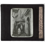 Algérie. Série I. Le pays et les indigènes. Ruelle de la Casba à Alger.