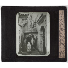 Algérie. Série I. Le pays et les indigènes. Ruelle de la Casba à Alger.