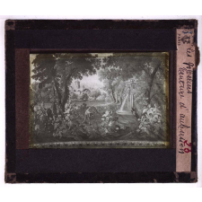 Une Visite aux Gobelins. Tenture d'Aubusson.