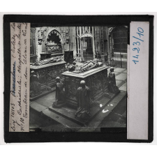 Barcelone, Saragosse, Tolède, l'Escurial. Tolède, la Cathédrale : Chapelle, Tombeau de don Alvar de Luna.