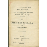 Les Nids des oiseaux. Notices sur les vues. 