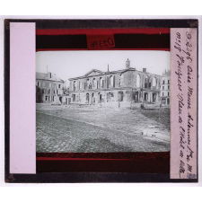 Oise, Meuse, Seine-et-Marne et Ardennes en 1918. Vouziers. Place de l'Hôtel de Ville.
