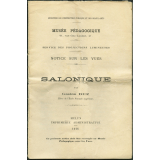 Salonique. Notices sur les vues. 