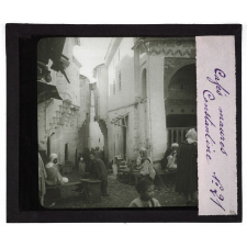 Algérie, Tunisie, Maroc. Cafés maures. Constantine.