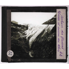 L'Action des glaciers. Glacier et source du Rhin.