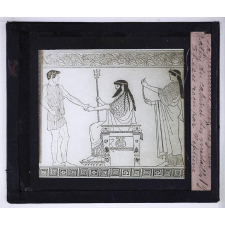 La Peinture chez les Grecs. Cratère du cabinet des médailles, Thésée reçu par Neptune.