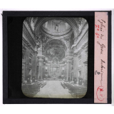 Rome. Église du Gesu, Intérieur.