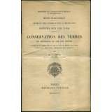 Conservation des terres en montagne et sur les pentes. Action de la forêt sur le sol et sur le régime des eaux, pâturages, prés-bois, correction des torrents. Notices sur les vues.