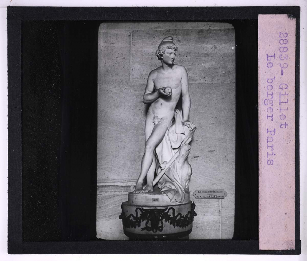 Œuvres des musées parisiens. Gillet, Le berger Paris. 