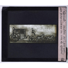 Les Jeux des adolescents (les automates). Voiture mécanique aux personnages en verre de Nevers.