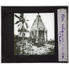 Inde. Fête religieuse : un Char.