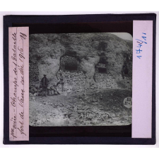Guerre 1914-1918. Champs de bataille. Fort de Vaux en décembre 1916.