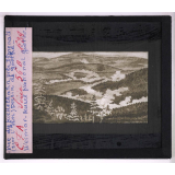 Goethe (II). Vue du Kickelhahn près Ilmenau (sur l'Ilm). Dessin de Goethe. Weimar, Musée National Goethe.