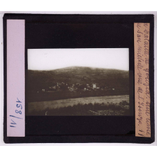 La Bataille de Gorizia. Le théâtre de la bataille du 4 au 15 août 1916. Une cime du San Michele vue de l'Isonzo.