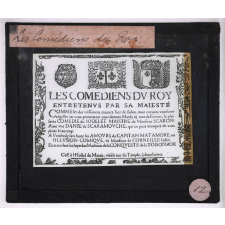 Molière - ses origines - son entourage - son oeuvre. Les Comédiens du Roi.