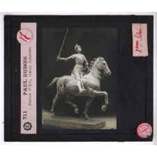 La Sculpture française au XIXe siècle. Paul Dubois. Jeanne d'Arc, statue équestre.
