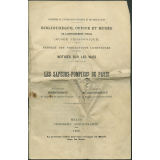 Les Sapeurs-pompiers de Paris. Notices sur les vues.