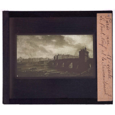 Paris au XVIIIè siècle. Le Pont Neuf et la Samaritaine.