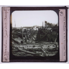 La Guerre de 1870. II - Siège de Paris. Défense de Paris. Cimetière du Bourget.