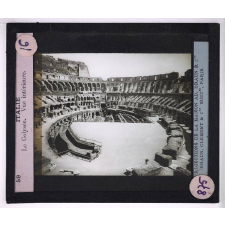 Les Grands centres artistiques de l'Italie (Rome - Florence - Venise). Le Colysée. Vue intérieure.