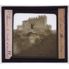Les Ruines de la Rome antique depuis le siècle d'Auguste. Le pont Momentano.