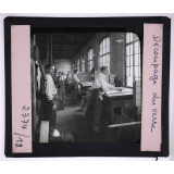 Le Verre à vitres. Découpage du verre.