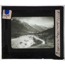 Glaciers. Savoie. Village des Ouches.