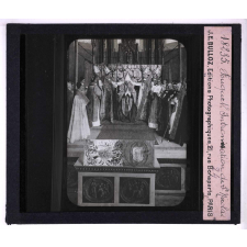 Les Miniatures de Jean Fouquet au musée de Chantilly. Intronisation de Saint Nicolas.