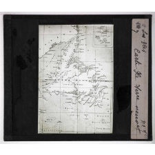 Les Iles. Carte. Ile Terre neuve.