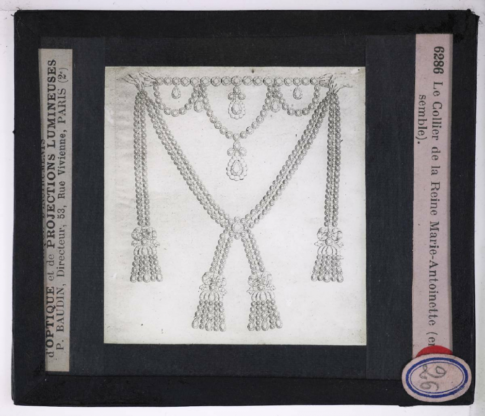 Histoire du diamant. Le collier de la Reine Marie-Antoinette (ensemble).