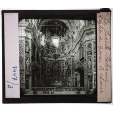 Sicile. Palerme. L'église du Gesu, le Chœur.