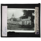 La Guyane française. Sinnamary. Eglise et Mairie.