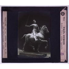 Jeanne d'Arc. Paul Dubois. Statue équestre.