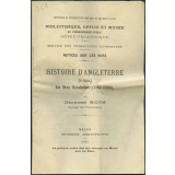 Histoire d'Angleterre (4e série). Les Deux Révolutions (1625-1688). Notices sur les vues.