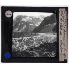 Mont-Blanc. Passage de la Mer de glace au Montanvers.