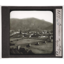 Ancienne Autriche. Panorama de Botzen. Tyrol.