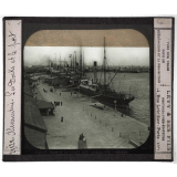 Egypte. Alexandrie. Les Docks et le port.