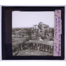 Guerre de 1870 -1ère et 2ème parties. Intérieur du fort de Montrouge (capitulation).