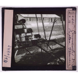 L'Aviation. Commandes du biplan Farman.