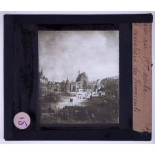 Paris au XVè siècle. Le cimetière des Innocents.