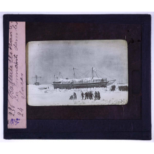 La Marine depuis le XVIIe siècle jusqu'à nos jours. Batterie flottante. La Tonnante dans les glaces.