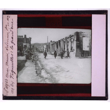 Oise, Meuse, Seine-et-Marne et Ardennes en 1918. Vigneulles : la grand'rue.