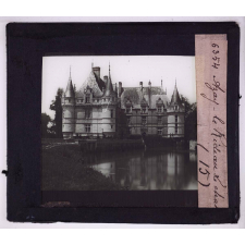 Châteaux historiques. Azay-le Rideau, le château.
