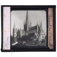 Norvège, la côte et les fjords. Tronalsjem, la cathédrale.