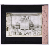 Jeux du jeune âge. Un salon de poupée sous le Directoire.